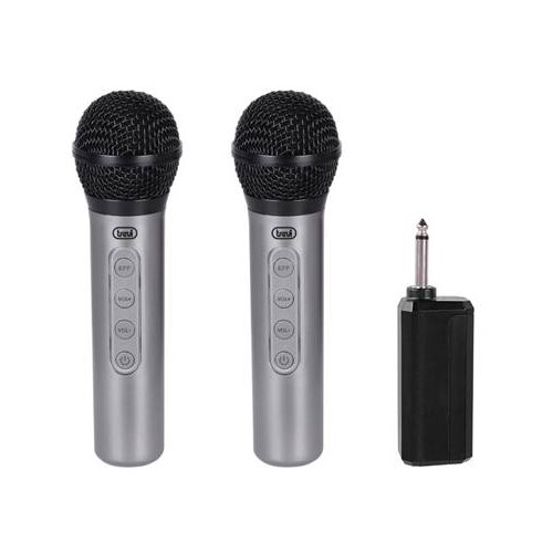 MICROFONO TREVI EM415R INALAMB PACK2 + RECEPTOR